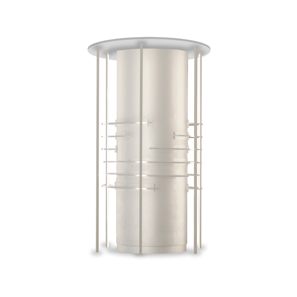 Expositor Totem Blanc