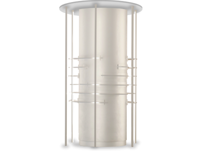 Expositor Totem Blanc